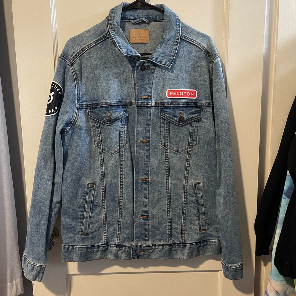 Peloton Jean jacket